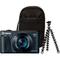 Aparat foto Canon PowerShot SX740 HS Lite Edition Travel Kit Black