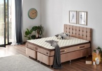 Ортопедический матрас Trendy W Cotton White/Brown 180x200cm GTR007191