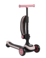 Trotinetă Kikka Boo Treo Pink 2in1 imaginea #2 — magazin online Desire.md