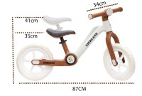 Беговел New World Xierlang 12" Cappucino (MZ-002) фото №5 — интернет-магазин Desire.md