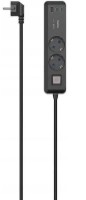 Protecţie împotriva supratensiunii Hama Power Strip 2-Way (223188) imaginea #2 — magazin online Desire.md