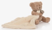 Pătură pentru bebeluși Doudou 70x100cm + Bear Toys Beige (DC3646) imaginea #2 — magazin online Desire.md