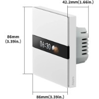 Умный выключатель Aqara Display Switch V1 (WS-K02D) фото №3 — интернет-магазин Desire.md