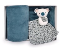 Patură pentru bebeluși Doudou 70x100cm + Koala Yoca Toys (DC3977) imaginea #2 — magazin online Desire.md