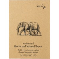 Скетчбук SMLT Authentic A5 80p 135gr (5EB-80TS/NTB)