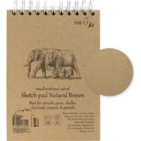 Скетчбук SMLT Authentic A5 80p 135gr (5EA-80/NTB) фото №1 — интернет-магазин Desire.md