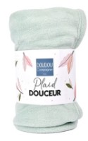 Pătură  pentru bebeluși Doudou Douceur 70*100cm Green (DC4573)