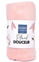 Pătură  pentru bebeluși Doudou Douceur 70*100cm Pink (DC4572)