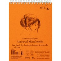 Скетчбук SMLT Authentic A5 40p Mix 200gr (5MIXB-40TS)