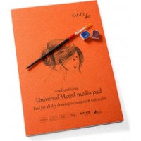 Sketchbook SMLT Authentic Mixed Media A4 40pcs 200g (MIXP-40) imaginea #2 — magazin online Desire.md
