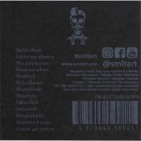 Sketchbook SMLT Black 9x9cm 32pcs 170g (FB-32(170)/BLACK/9) imaginea #5 — magazin online Desire.md