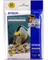 Hârtie foto Epson Premium Glossy 10x15 255g 50 Sheets (C13S041729)