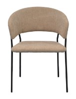 Scaun Evelin YTC-097B Light Beige imaginea #5 — magazin online Desire.md