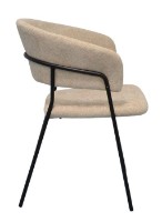 Scaun Evelin YTC-097B Light Beige imaginea #2 — magazin online Desire.md