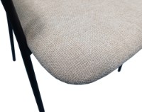 Scaun Evelin YTC-097B Light Beige imaginea #4 — magazin online Desire.md