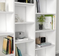 Etajeră Trendy Ample White 125x135.7x22cm GTR006021 imaginea #2 — magazin online Desire.md