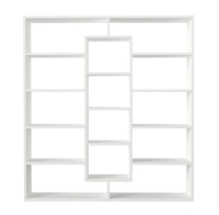 Etajeră Trendy Ample White 125x135.7x22cm GTR006021 imaginea #3 — magazin online Desire.md