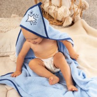 Полотенце для детей Akuku Star Blue 100x100cm (A0663) фото №4 — интернет-магазин Desire.md