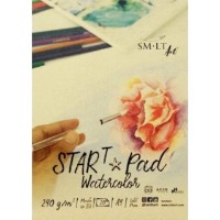 Скетчбук SMLT StartPad Watercolor A4 20pcs 240g (AS-20(240)/FSC)