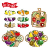 Joc educativ Far Far Land Fruits and Vegetables (286500)