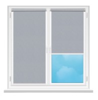 Rolete textile Msrolls Cross C 103 Dark Grey 1.00x1.70m