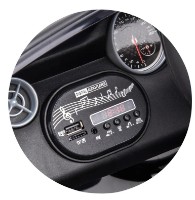 Mașinuța electrica Chipolino Mercedes Benz Slc 300 Black (ELKMBSLC251B) imaginea #9 — magazin online Desire.md