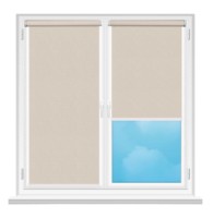 Rolete textile Msrolls Cross C 550 Light Grey 0.40x1.70m