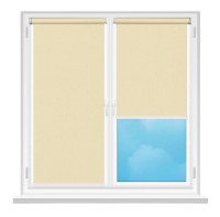 Rolete textile Msrolls Mat Blackout B1020 Beige 0.40x1.70m