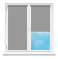 Rolete textile Msrolls Mat Blackout B1090 Dark Grey 0.50x1.70m imaginea #1 — magazin online Desire.md