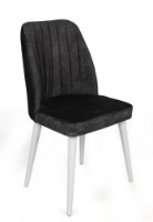 Scaun Trendy Alfa 497 Anthracit/White 90x50x49cm GTR006878 2pcs imaginea #2 — magazin online Desire.md