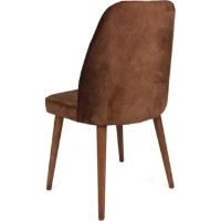 Scaun Trendy Alfa 466 Brown/Walnut 90x50x49cm GTR006794 4pcs imaginea #4 — magazin online Desire.md