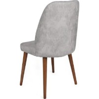 Scaun Trendy Alfa 468 Grey/Walnut 90x50x49cm GTR006796 4pcs imaginea #4 — magazin online Desire.md