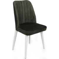 Стул Trendy Alfa 492 Khaki/White 90x50x49cm GTR006798 4pcs фото №3 — интернет-магазин Desire.md