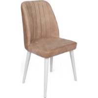 Стул Trendy Alfa 493 Mink/White 90x50x49cm GTR006799 4pcs фото №4 — интернет-магазин Desire.md