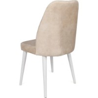 Стул Trendy Alfa 494 Beige/White 90x50x49cm GTR006800 4pcs фото №2 — интернет-магазин Desire.md