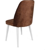 Стул Trendy Alfa 496 Brown/White 90x50x49cm GTR006802 4pcs фото №4 — интернет-магазин Desire.md