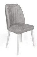 Стул Trendy Alfa 498 Grey/White 90x50x49cm GTR006804 4pcs фото №2 — интернет-магазин Desire.md