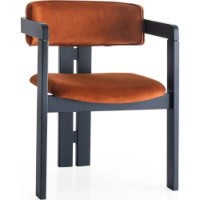 Стул Trendy CO 001 Black/Orange 76x58x49cm GTR006934 фото №2 — интернет-магазин Desire.md