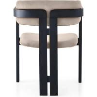 Стул Trendy CO 007 Black/Beige 76x58x49cm GTR005792 фото №4 — интернет-магазин Desire.md