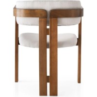 Стул Trendy CO 011 Walnut/Cream 76x58x49cm GTR006933 фото №4 — интернет-магазин Desire.md