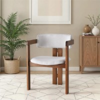 Стул Trendy CO 011 Walnut/Cream 76x58x49cm GTR006933 фото №2 — интернет-магазин Desire.md