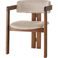 Стул Trendy CO 013 Walnut/Beige 76x58x49cm GTR005794