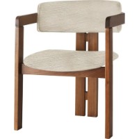 Стул Trendy CO 015 Walnut/Light Grey 76x58x49cm GTR005797