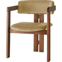 Стул Trendy CO 027 Walnut/Light Taupe 76x58x49cm GTR005795