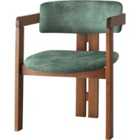 Стул Trendy CO 031 Walnut/Green 76x58x49cm GTR005796