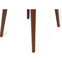 Стул Trendy Dallas 554 Grey/Walnut 90x50x49cm GTR006888 2pcs фото №3 — интернет-магазин Desire.md