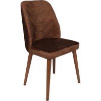 Стул Trendy Dallas 556 Brown/Walnut 90x50x49cm GTR006889 2pcs фото №2 — интернет-магазин Desire.md