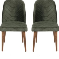 Стул Trendy Dallas 558 Dark Green/Walnut 90x50x49cm GTR006759 2pcs фото №4 — интернет-магазин Desire.md