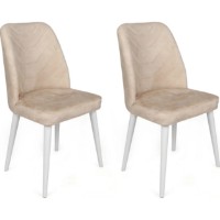 Стул Trendy Dallas 580 Beige/White 90x50x49cm GTR006891 2pcs