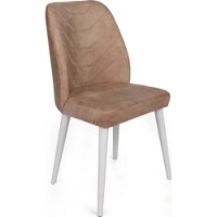 Стул Trendy Dallas 583 Mink/White 90x50x49cm GTR006892 2pcs фото №3 — интернет-магазин Desire.md